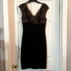 Black lace dress size 8